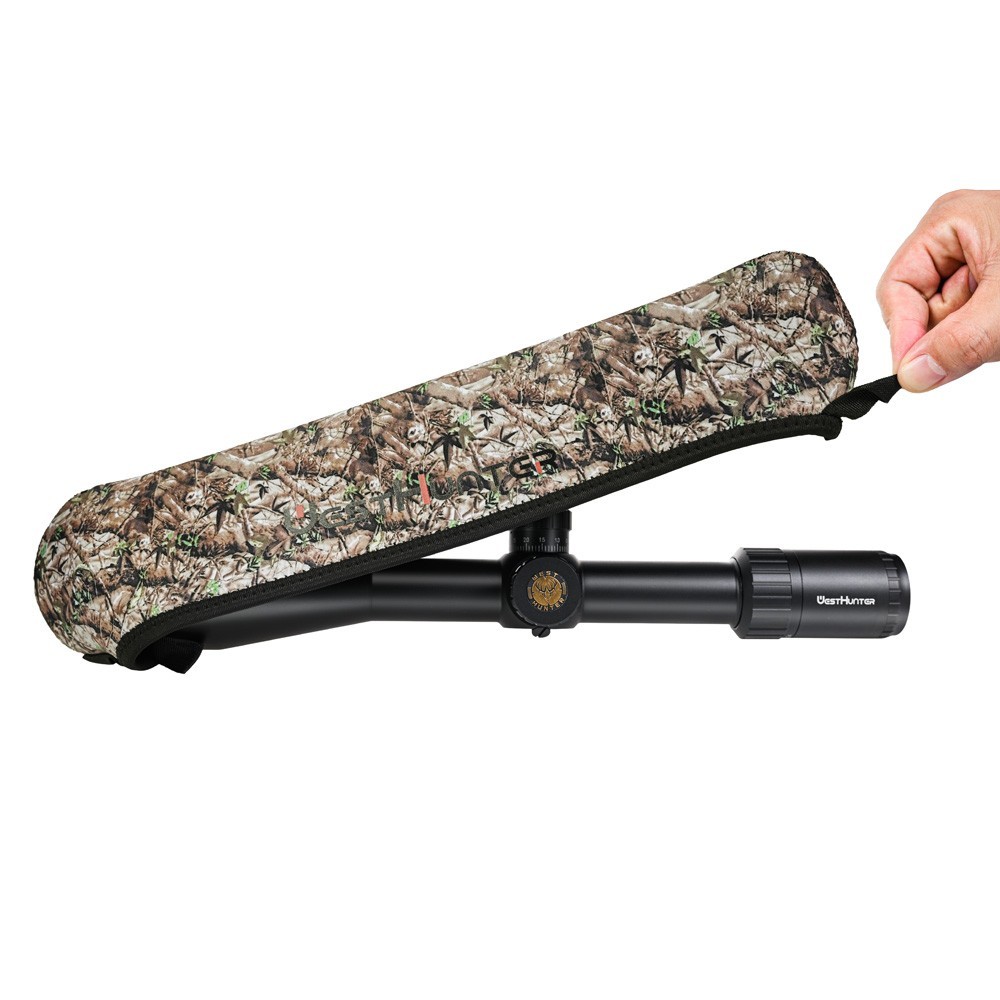 Camouflag Scope Covers Packaging Bag Optic Scope Lens Protector Waterproof 3pcs