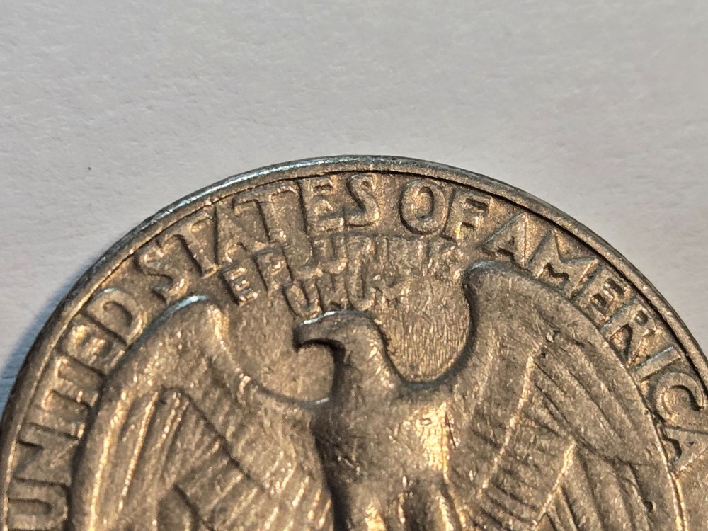 Filled In Mint 1973 D Washington Quarter, OBV REV Multiple Errors Coin