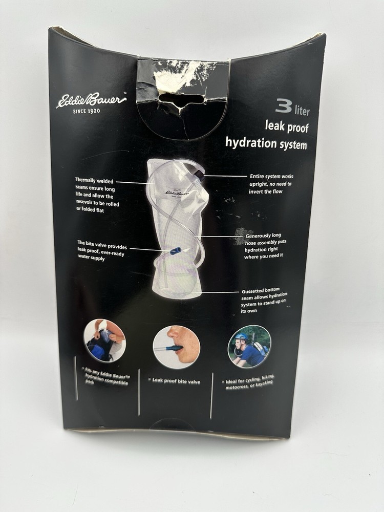 Hydration Backback Bladder Only Eddie Bauer 3.0 Liter