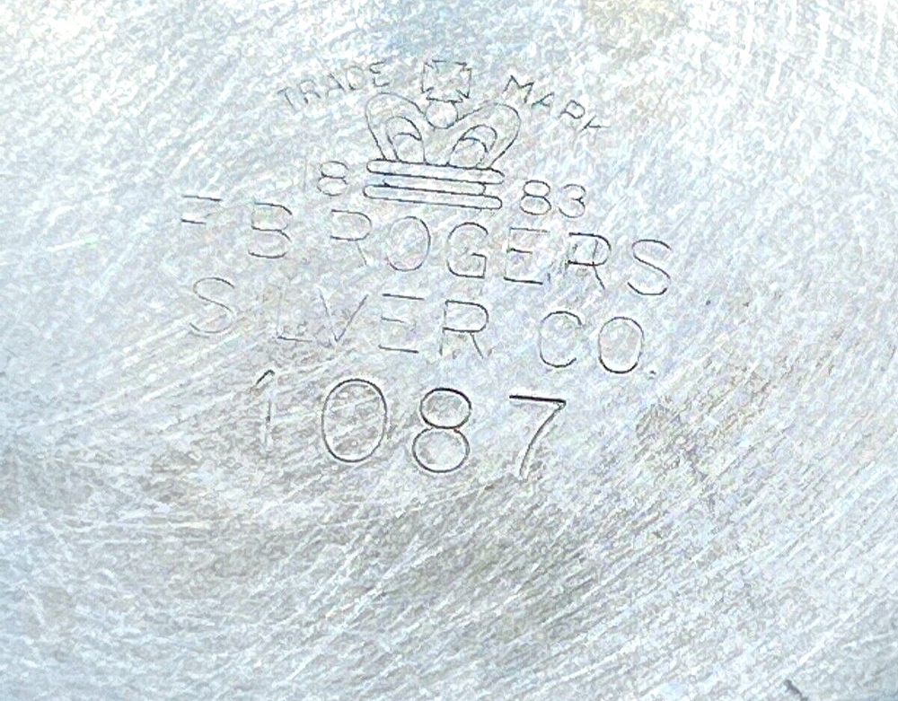 Vintage F. B. Rogers Silver Co. 1883 Creamer Cup 1087