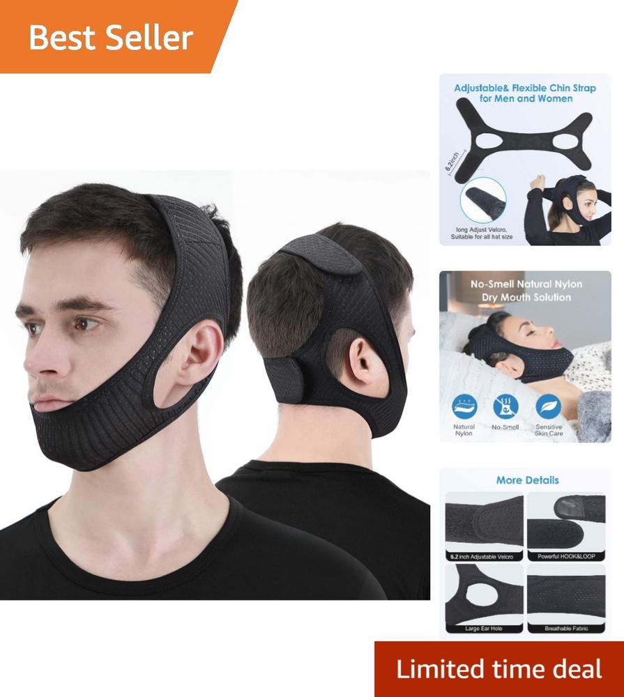 Adjustable Chin Strap for Snorers - Stay Comfortable While Sleeping