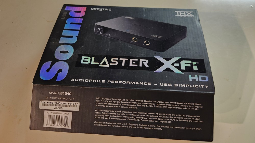 Sound Blaster X-fi