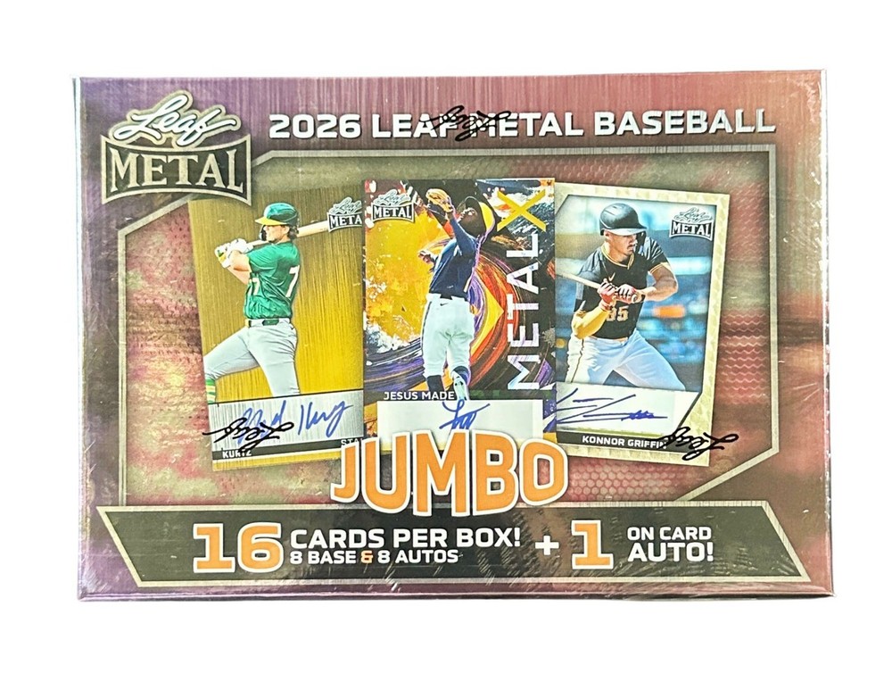2026 Leaf Metal Baseball Jumbo Box