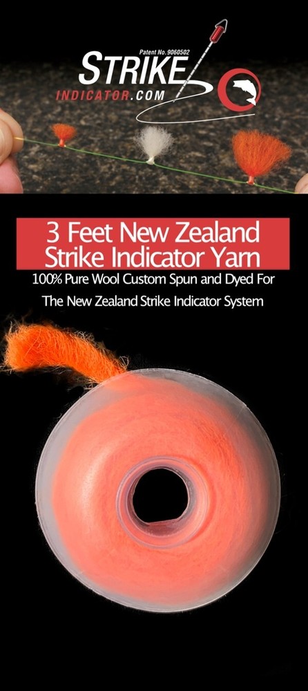 New Zealand Strike Indicator Wool - Spool