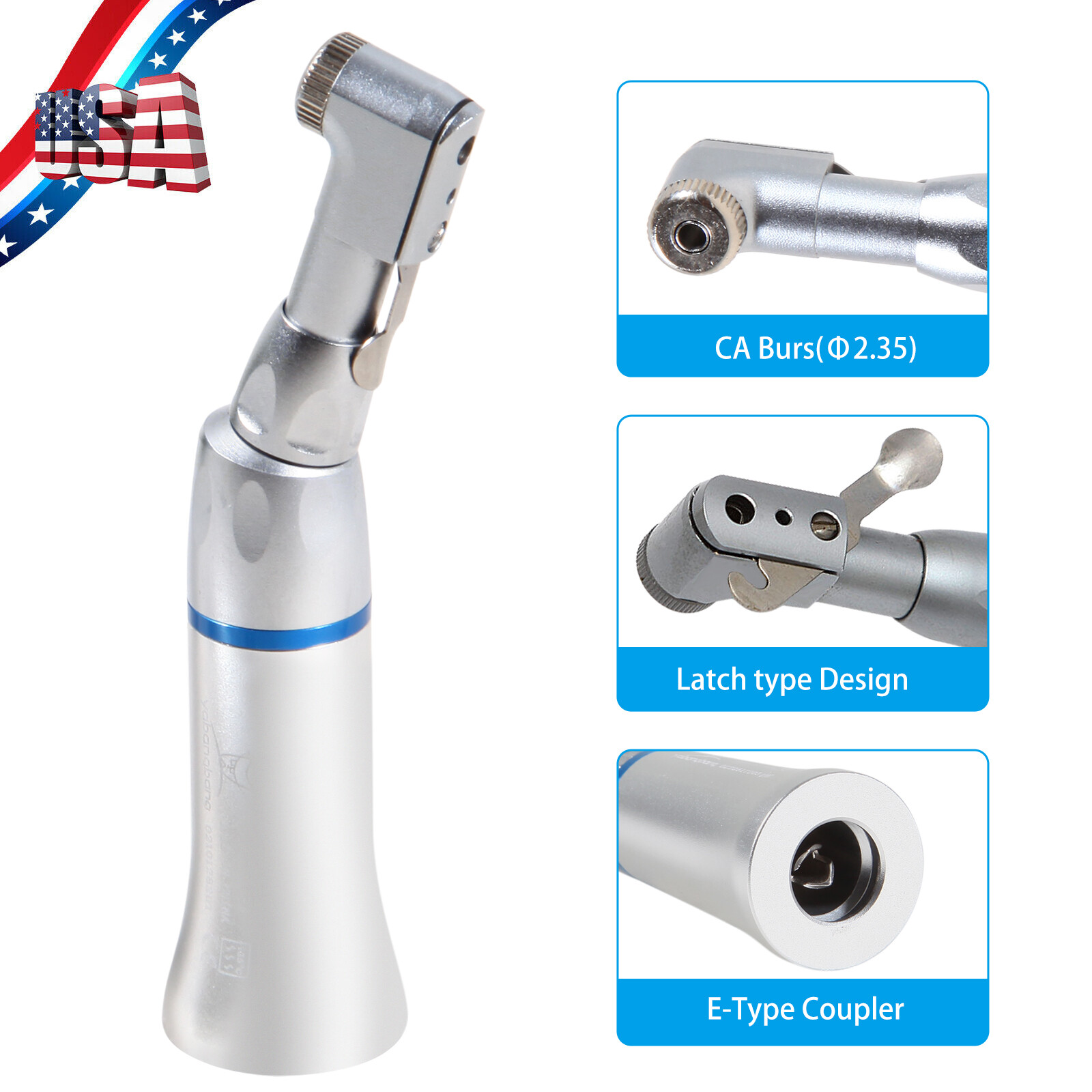 Dental Lab Marathon Electric Micromotor Contra Angle/Straight Handpiece Drill N3