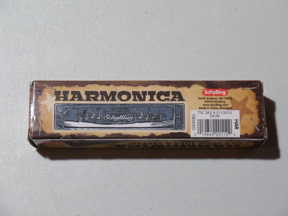 2017 SCHYLLING Harmonica in Box Get Your Toes A Tappin!