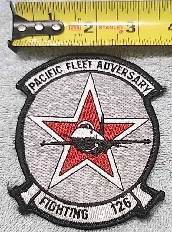 Vtg US Navy Fighting 126th Embroidered Patch