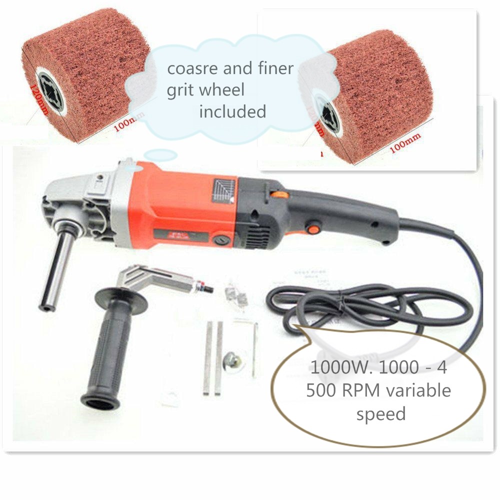 Burnisher metal Basic Surface Finisher Linear 3 Abrasive flap Burnishing wheel