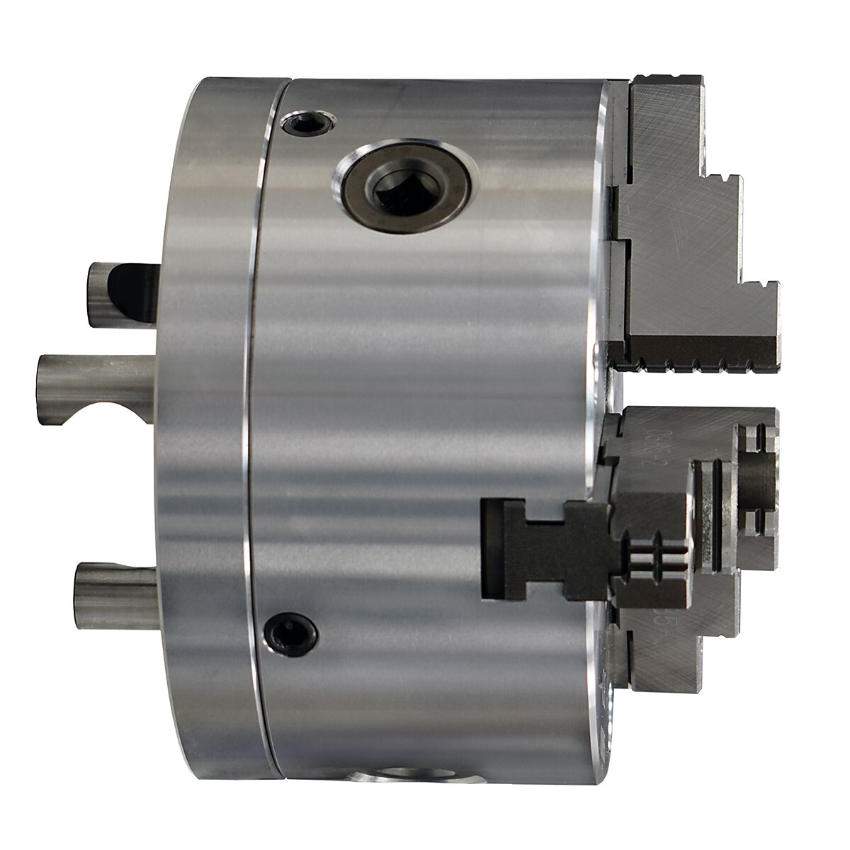 P MATTHEWS 6" ADJUSTABLE SET TRUE TYPE 3 -JAW LATHE CHUCK  .0004" D1-4 CAMLOCK