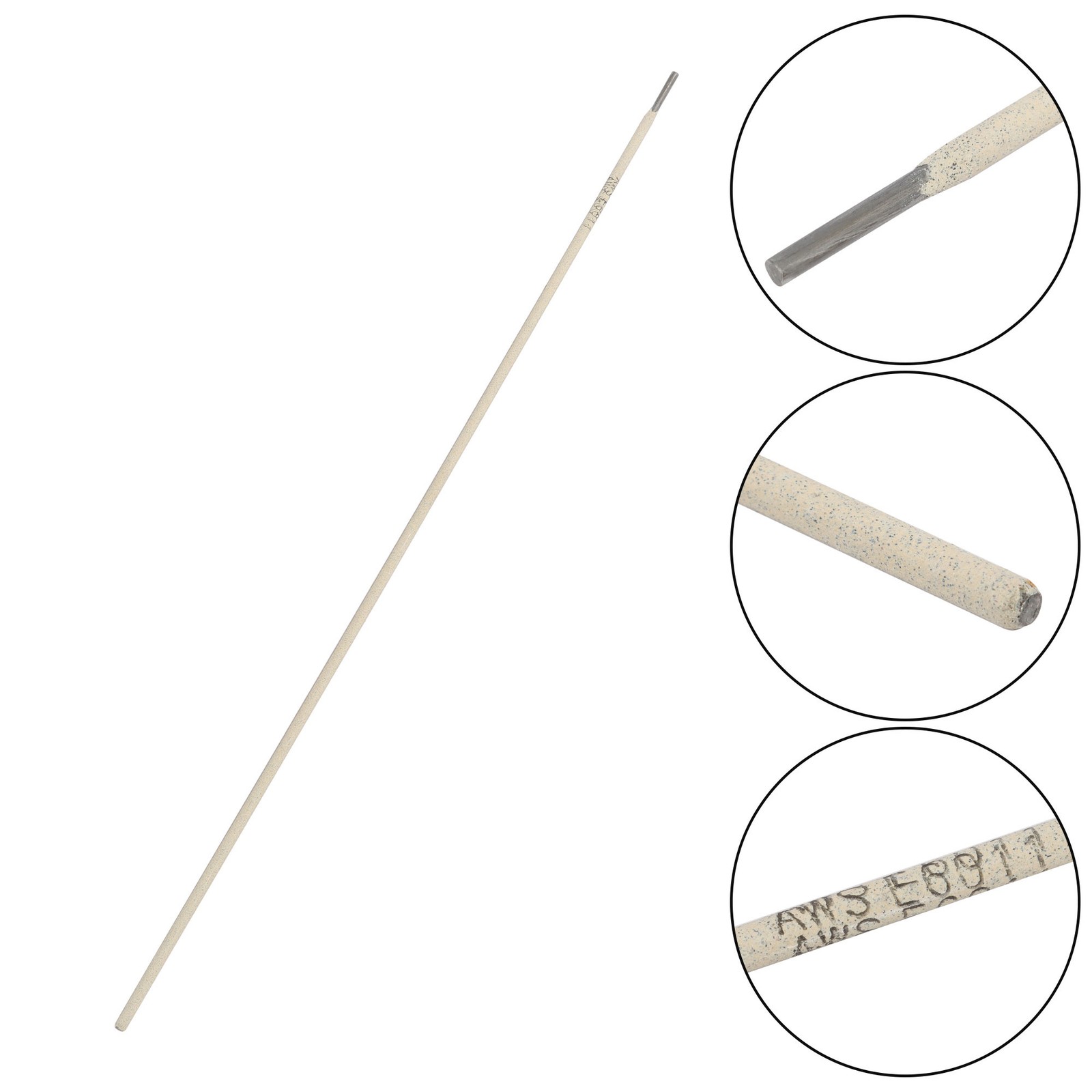 1 Pack E6011 Welding Rod 3/32 Inch 2 Lbs Carbon Steel Stick Electrodes