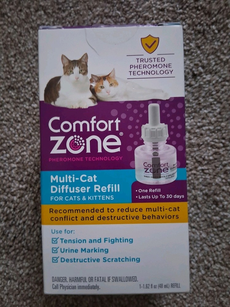 Comfort Zone Multi-Cat Diffuser Refill new (open box)