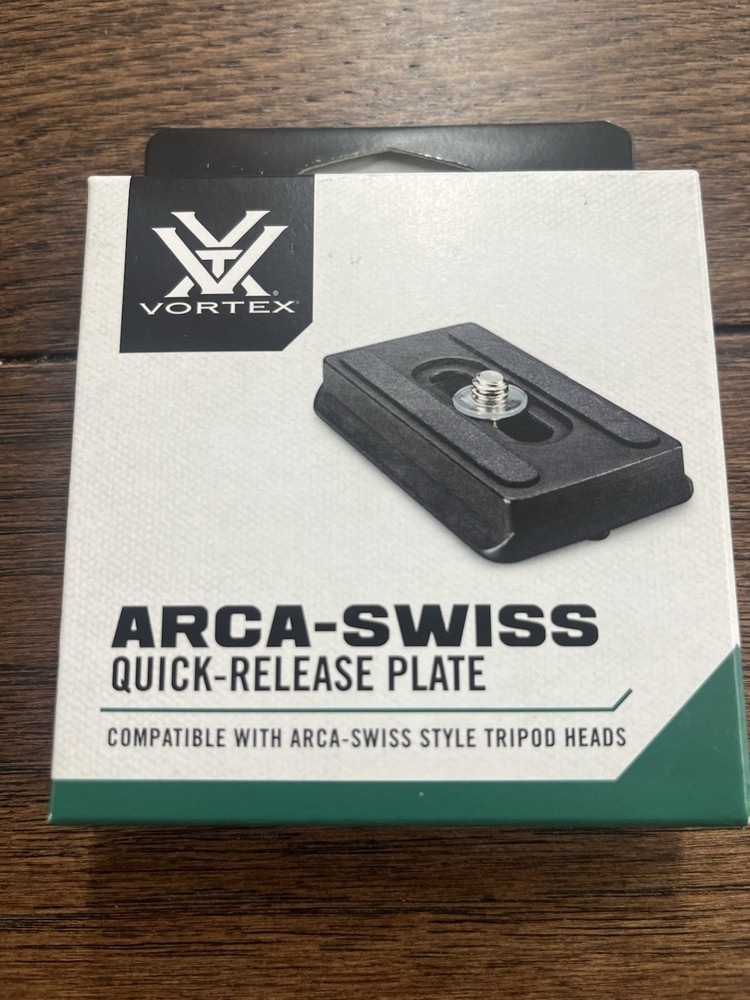 Vortex Optics Durable Anodized Aluminum Arca-Swiss Quick Release Plate
