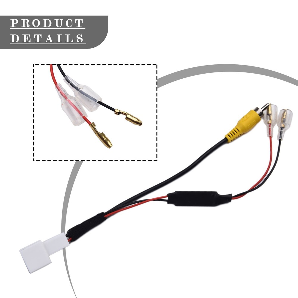 For Toyota Compatible Reversing Camera Cable with High Quality Materials