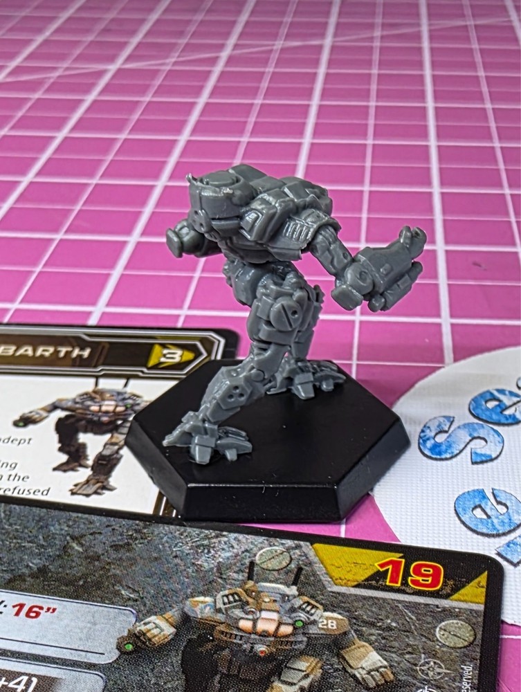 BattleTech Mercury Mech -- ComStar Command Level II + Cards