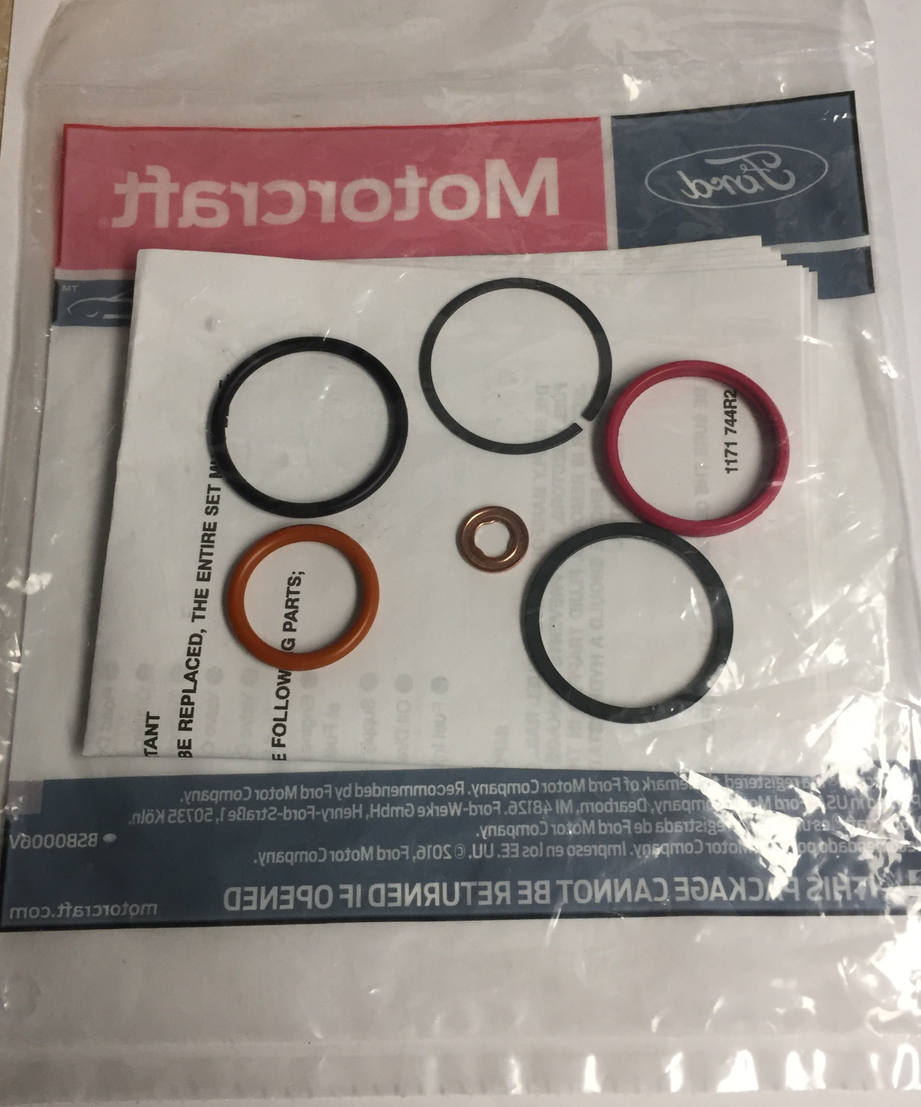 CM-5010 ( Set of 8 ) NEW OEM Motorcraft 7.3L Diesel Fuel Injector O-Ring Kits