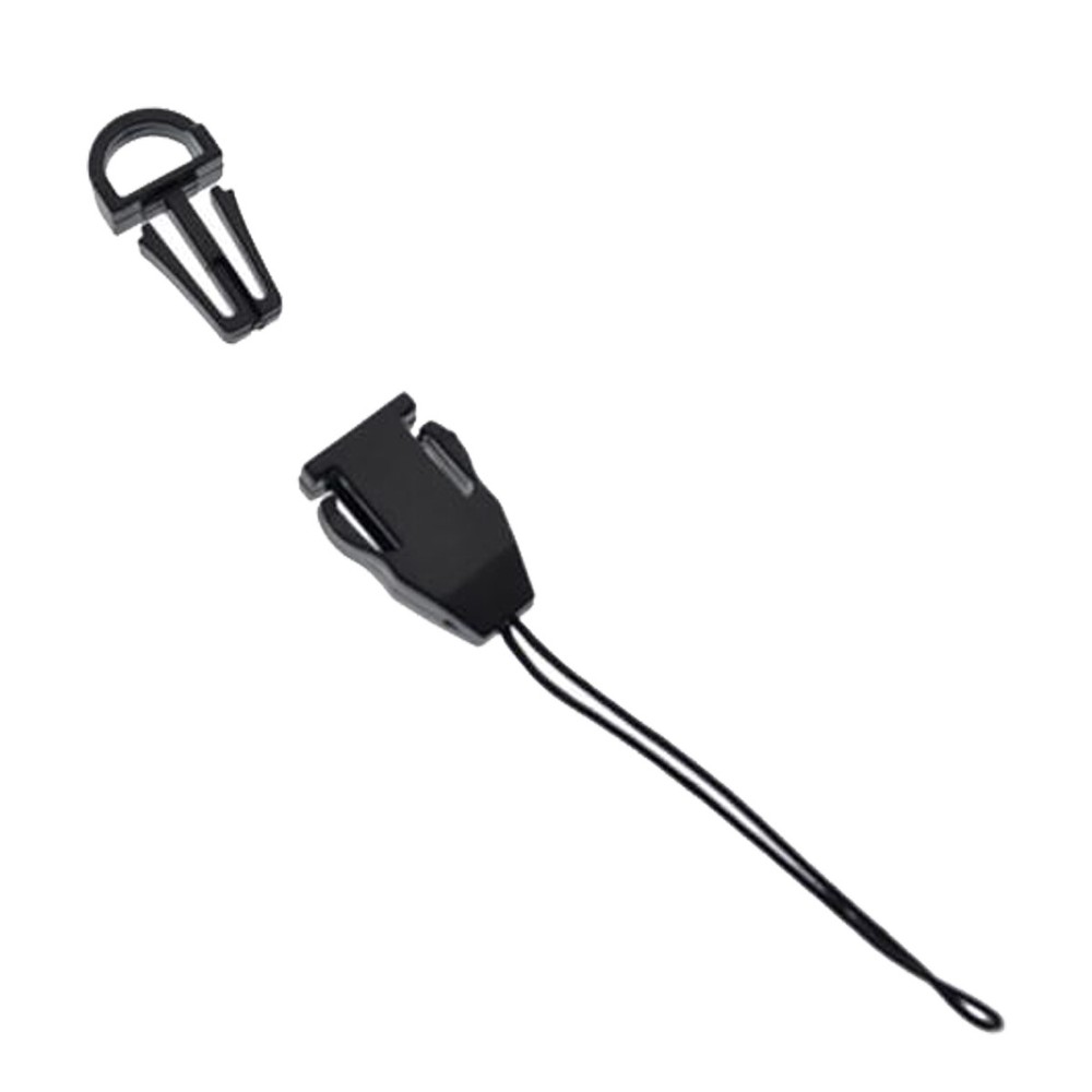 100 Detachable Nylon Loop String Lanyard Adapters for USB Thumb Drive and More