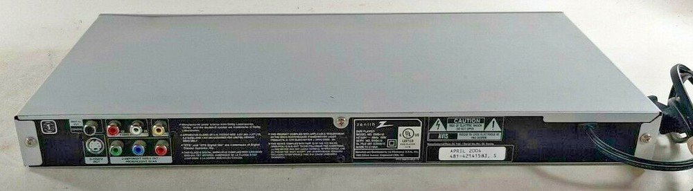 Zenith LG DVB412 DVD Player Silver No Remote