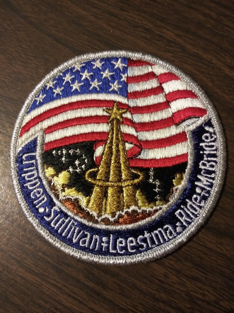 NASA STS-41-G Challenger Space Shuttle Program - Large Round Patch
