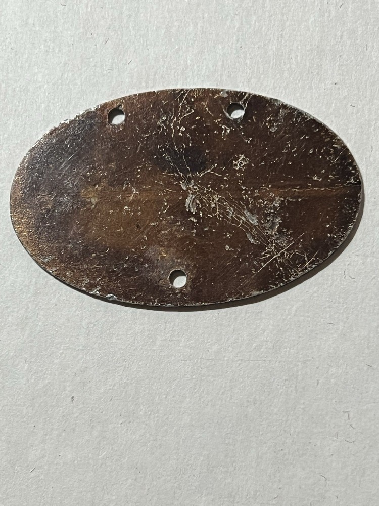 100% Original WW2 Kreigsmarine Dog Tag