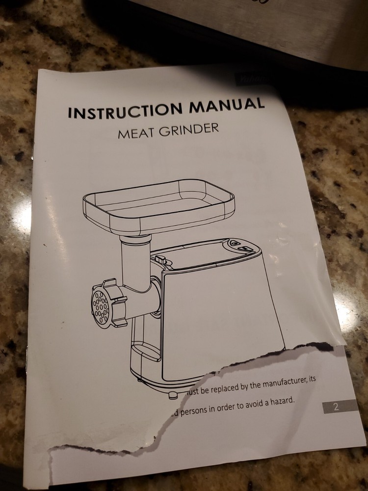  Electric Meat Grinder Model MG412