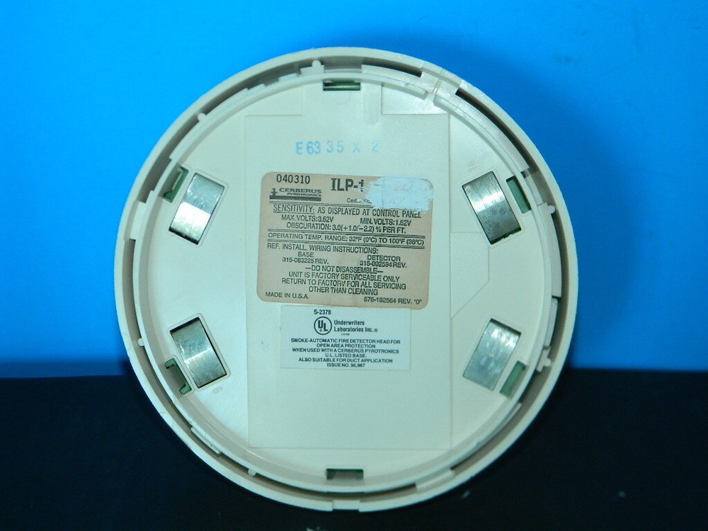 SIEMENS CERBERUS PYROTRONICS ILP-1 ADDRESSABLE FIRE DETECTOR GOOD CONDITION