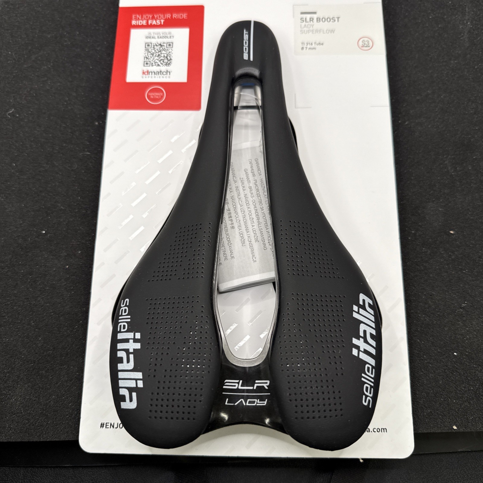 Selle Italia Lady Boost Slr Superflow Cycling Saddle Seat S3 (9419-57)