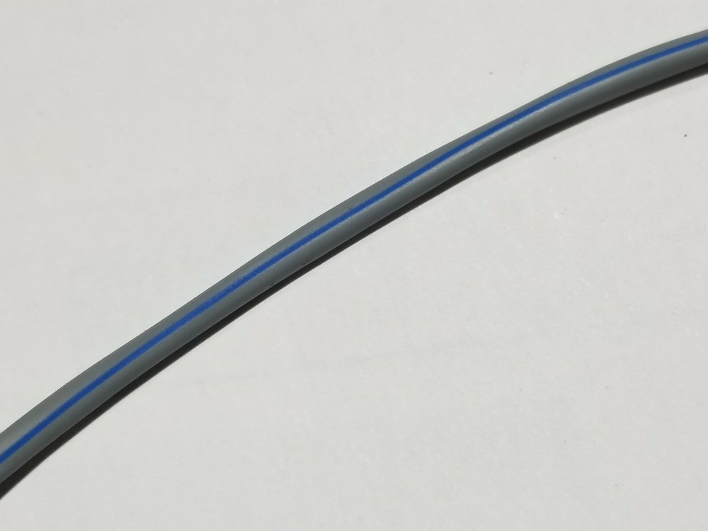 Windy City Wire 425102 22/2C Security/Control Cable Riser Gray/Blue Stripe/100ft