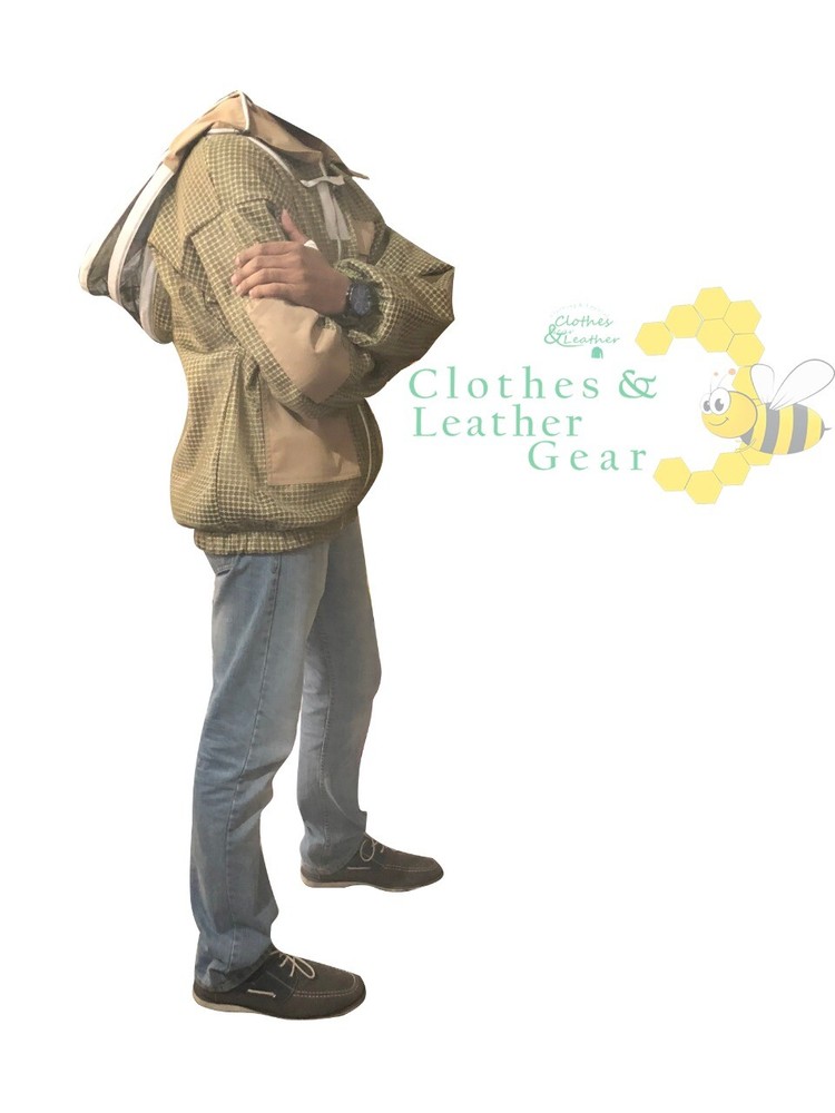 Beekeeping Ventilated Jacket Protection Beekeeper with Fency veil