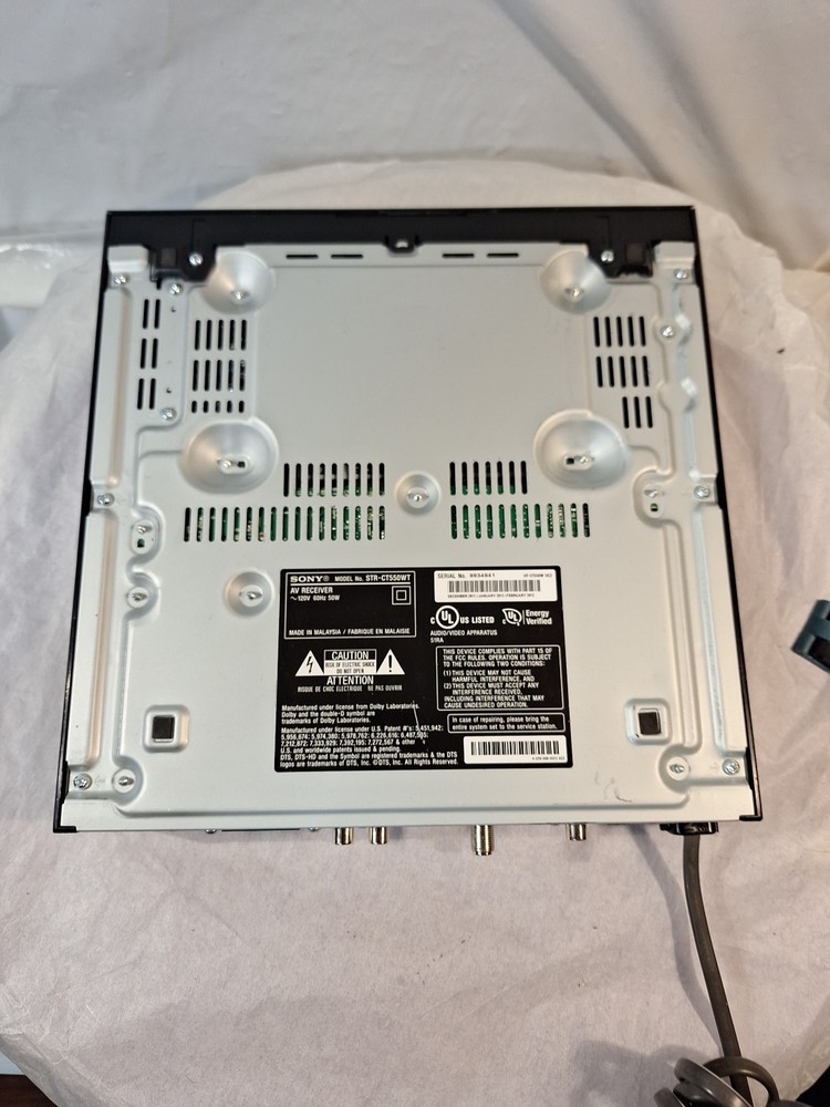 Sony STR-CT550WT Av Reciever only