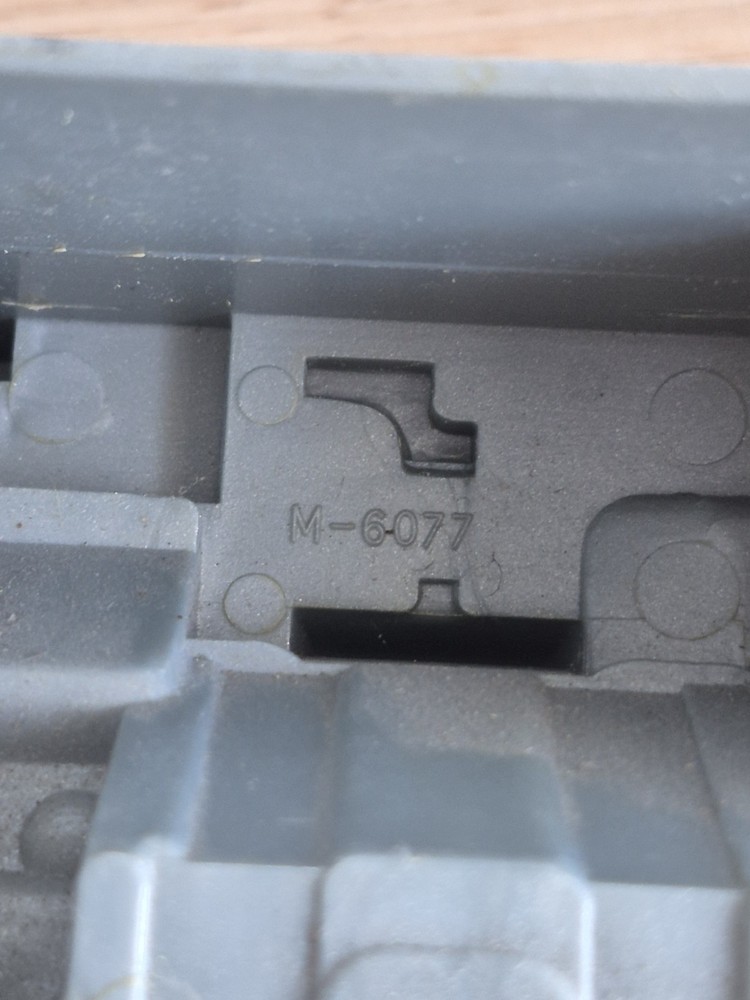 GI Joe Hasbro ARAH Brawler Tank 1990 Replacement Part Grey Interior Section
