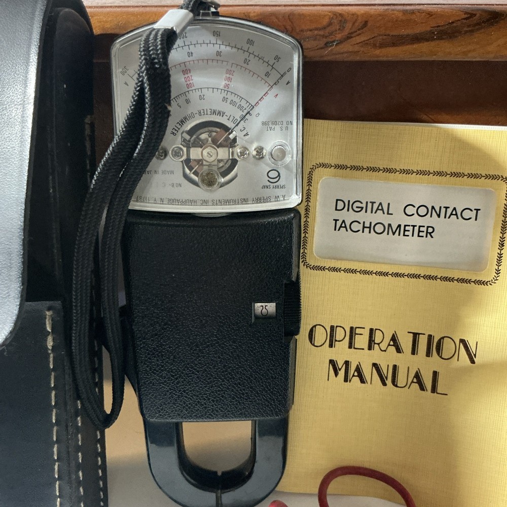 VTG.sperry Electrical Tester Voltmeter Make In Usa