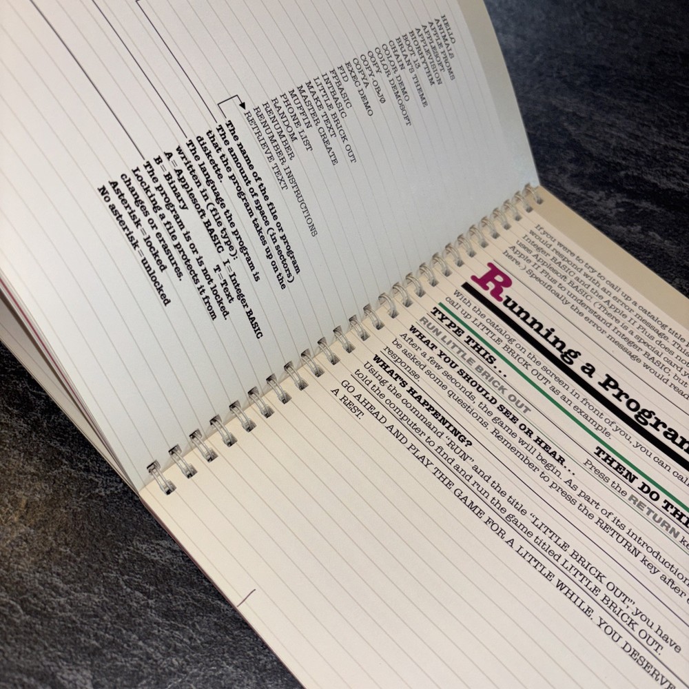 Apple Computer Family System Owner's / Reference Setup Guide 1981 #R