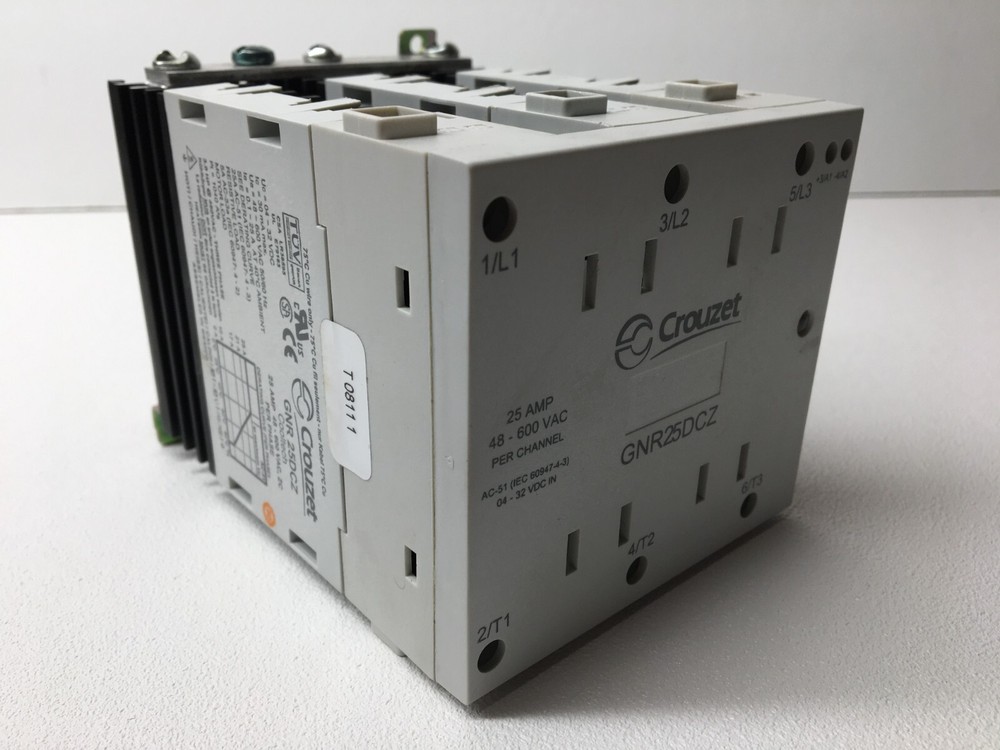 New! Crouzet GNR25DCZ Solid State Relay (#60277)