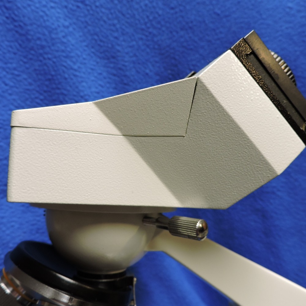 Omax Microscope G2018007467 Rotatable Head 4 Lens Missing Eyepieces