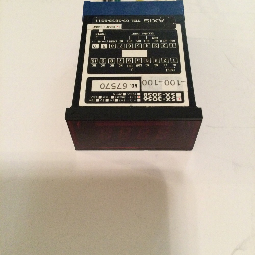 Axis SX-3056 Digital Scaling Meter, 67570 Used