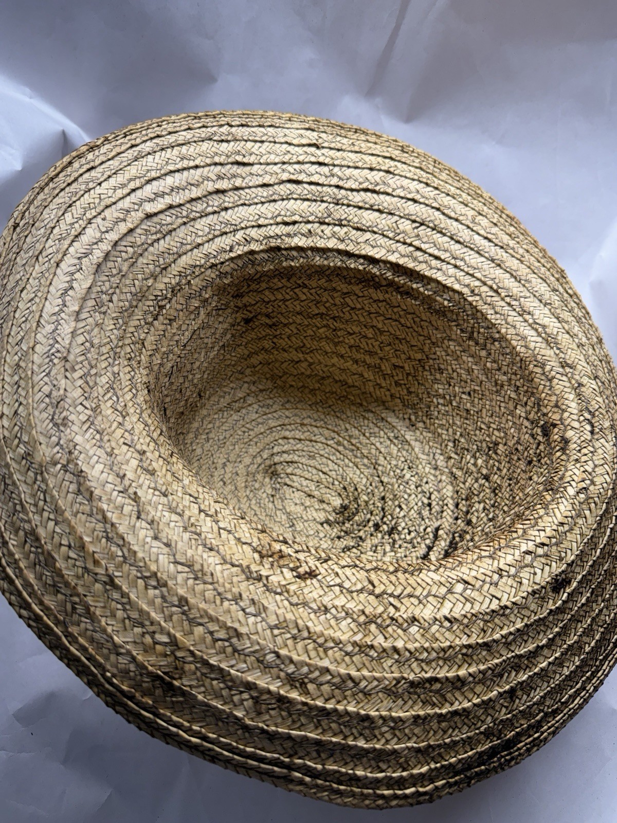 Civil War Church Chaplain Officer Straw Slouch Hat Cap Kepi 100% Authentic