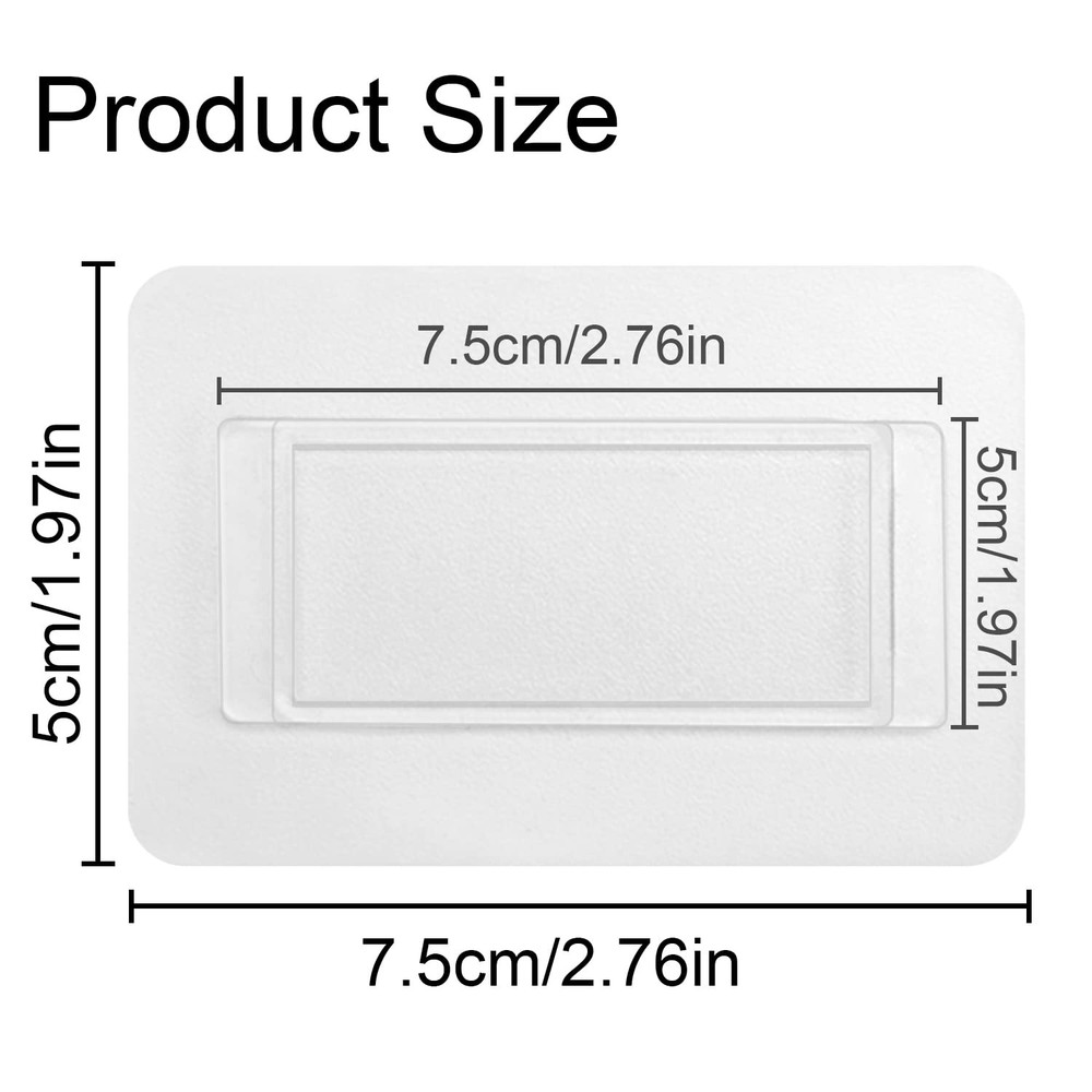 Replacement Adhesive Strip for Toothbrush Holder Wall Mounted Toothpaste Disp...