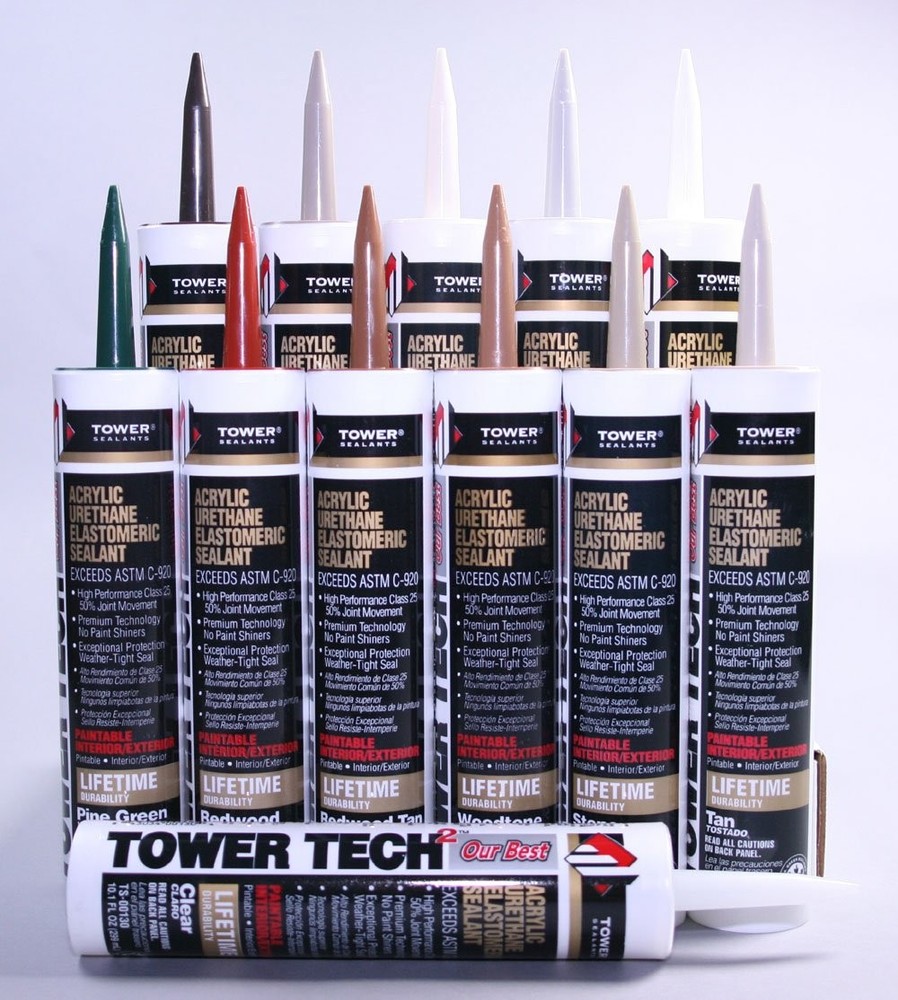 Tower Sealants | Tech 2 - Acrylic Urethane Elastomeric No Size, White
