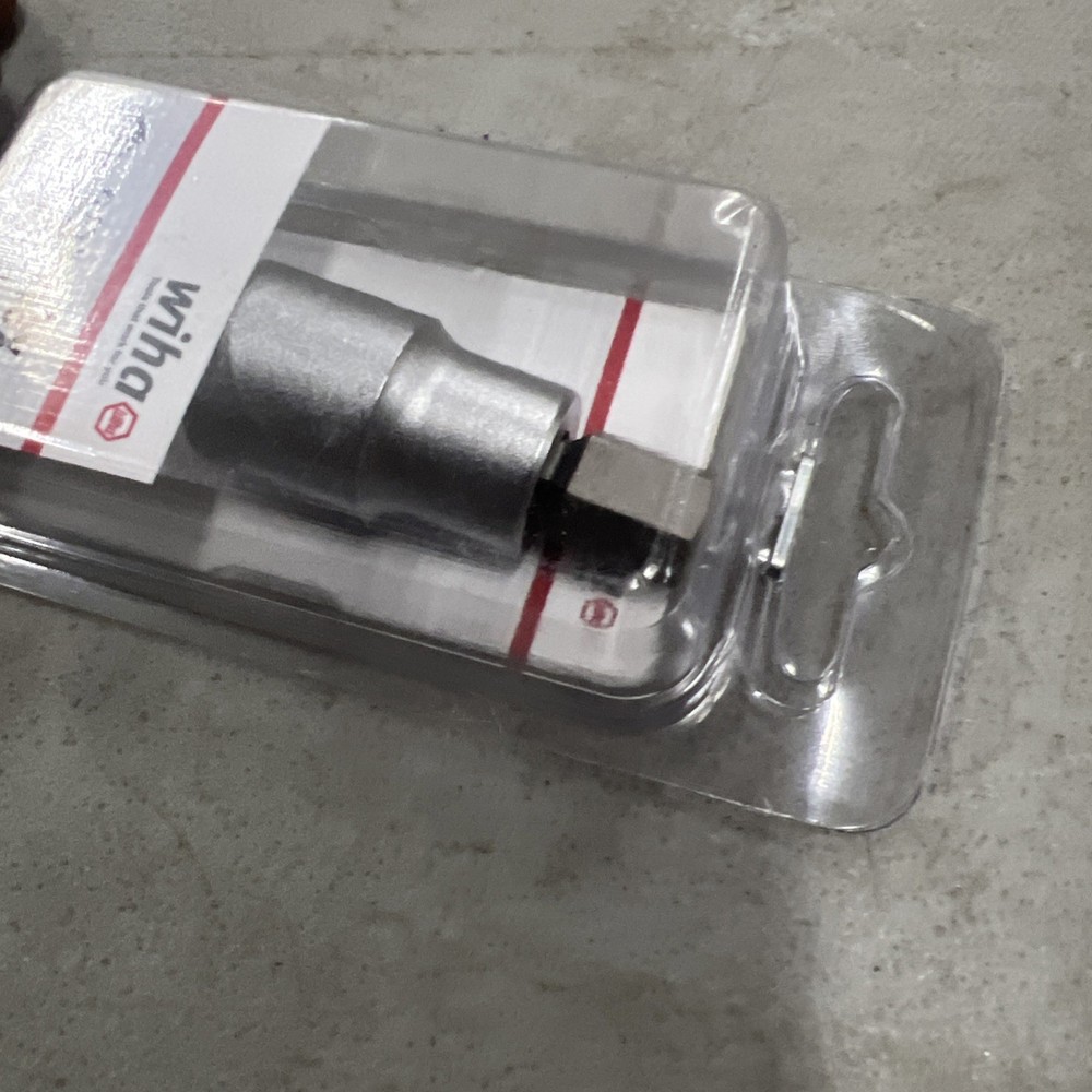 Wiha 71390 Hex Bit Socket 3/8" Drive NIB