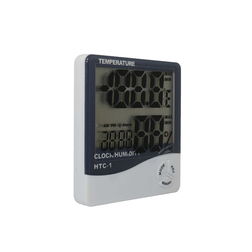 Indoor High Precision Thermometer Electronic Digital Hygrometer with Alarm Clock