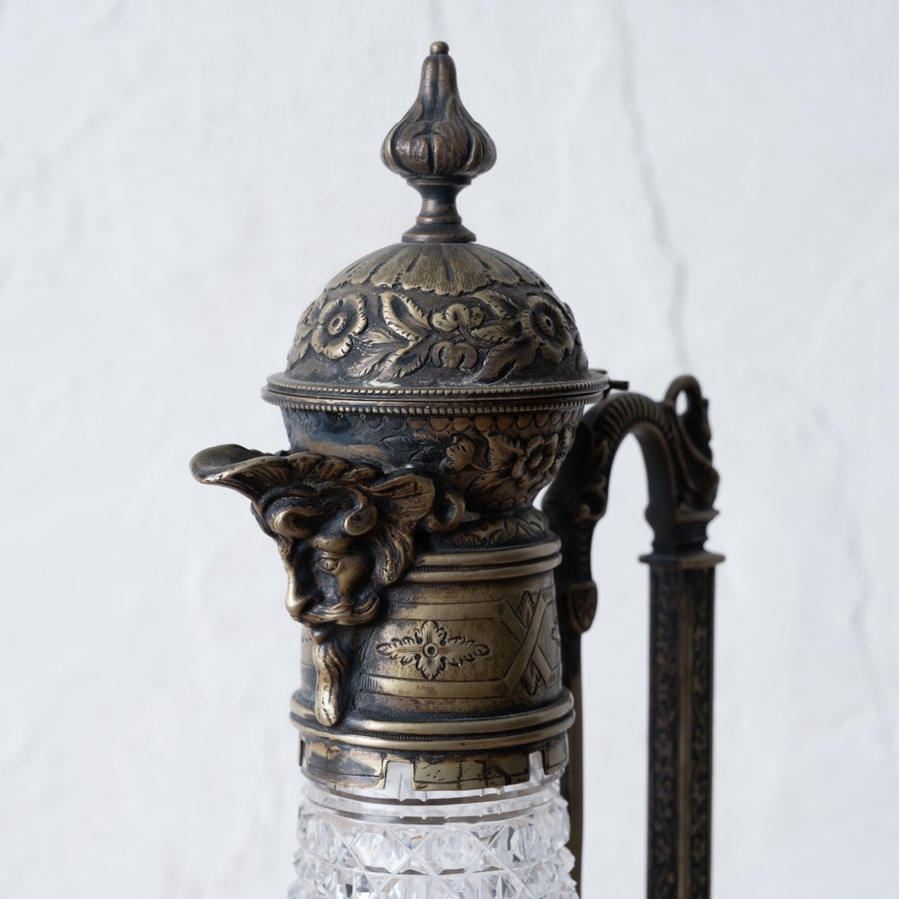 Victorian Bacchic Flagon, c.1890