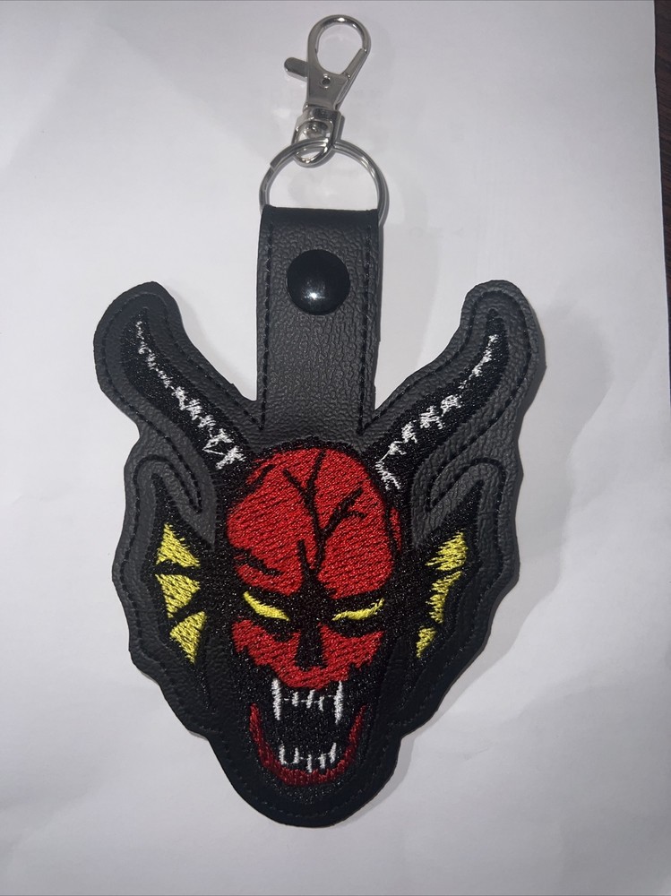 Hellfire club stranger things Embroidered Key Chain
