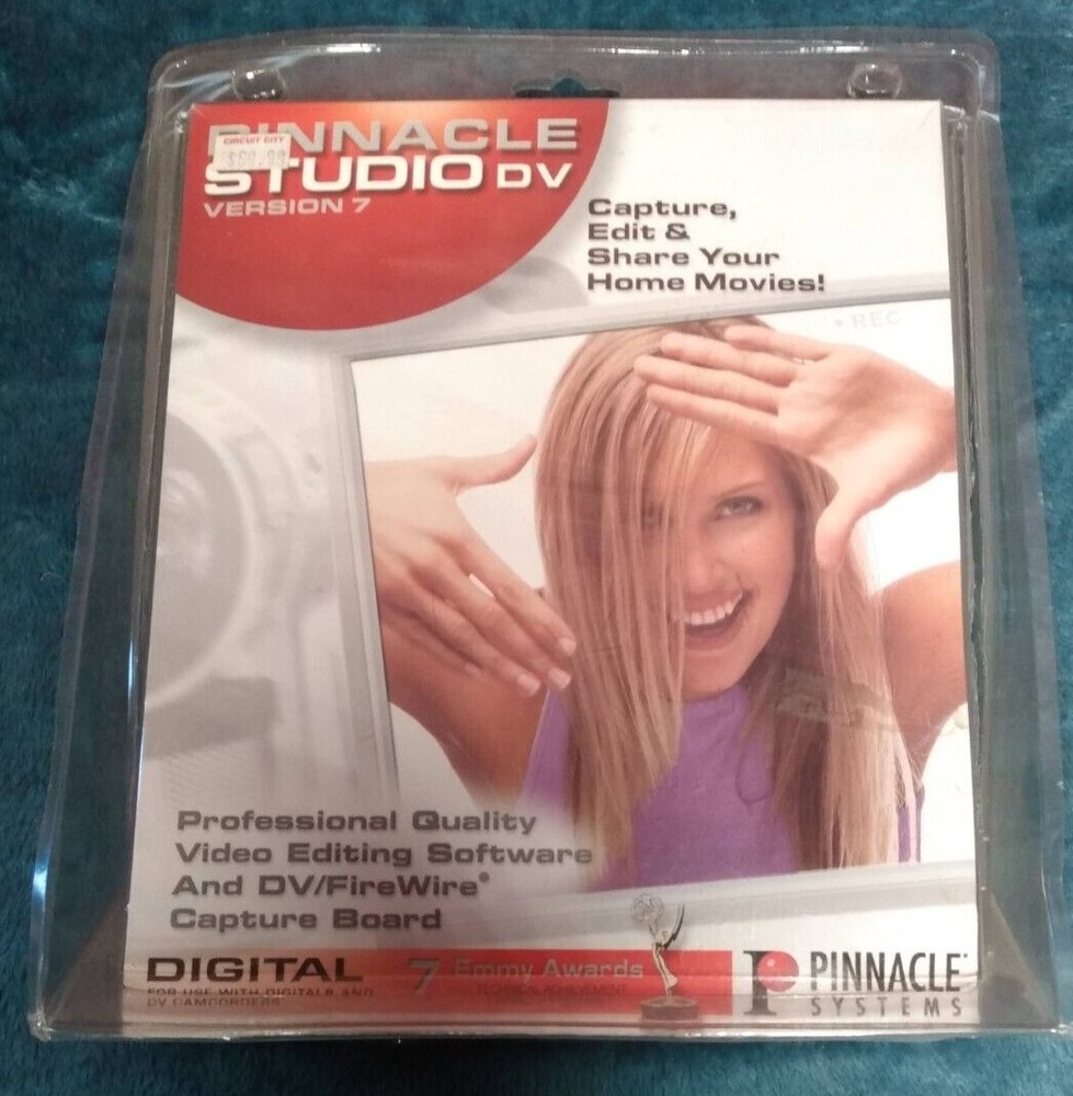 Pinnacle Studio DV Version 7 Professional Video Editing Software  Sealed New