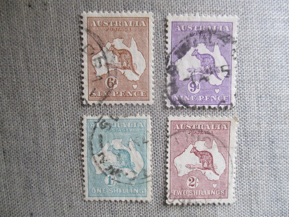 Australia, Scott# 96-99, used