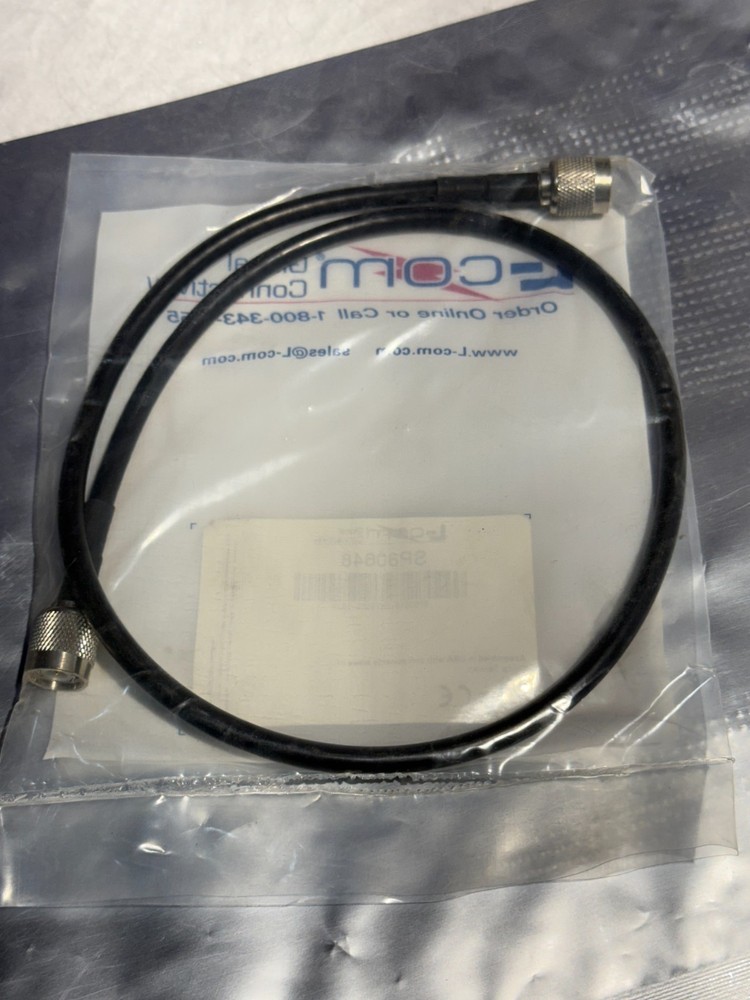 L-Com SP80648 Micro RF Coax big RF Microwave Coax NIB Patch cable