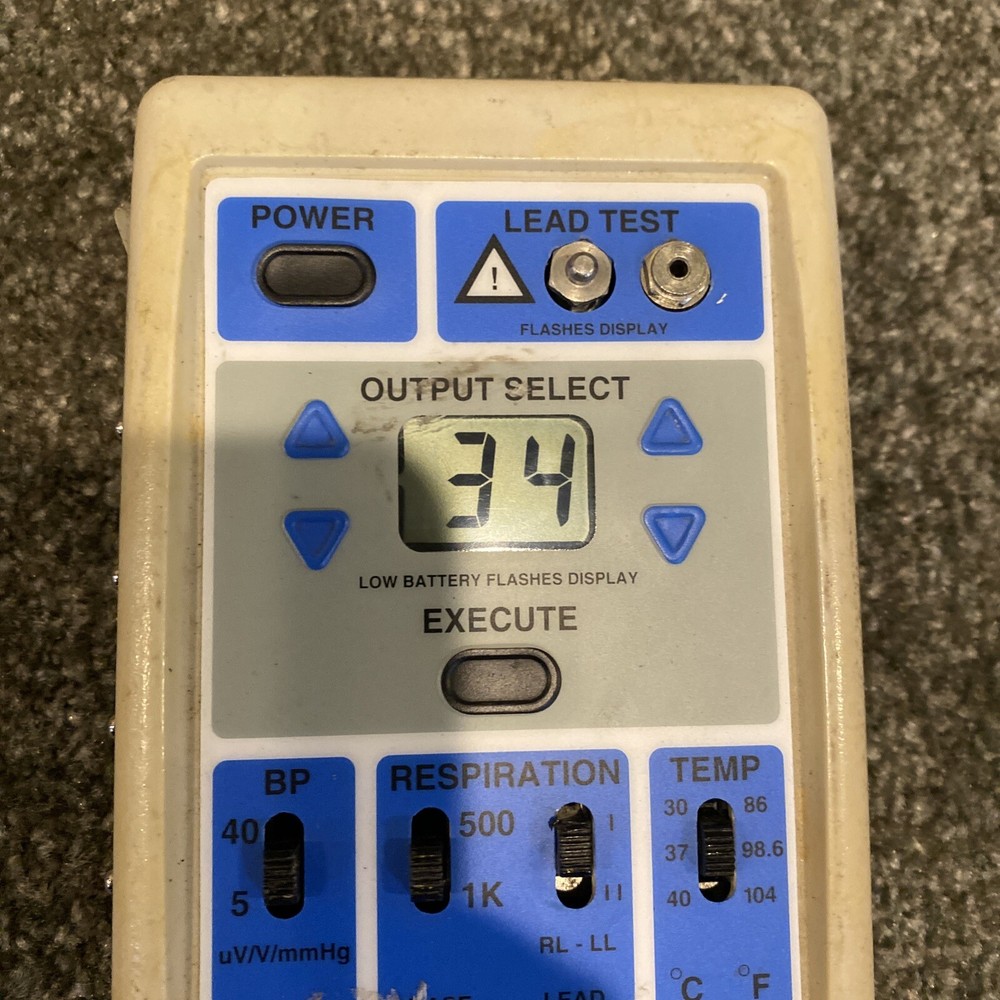 DYNATECH NEVADA 214B PATIENT SIMULATOR Excellent Working!