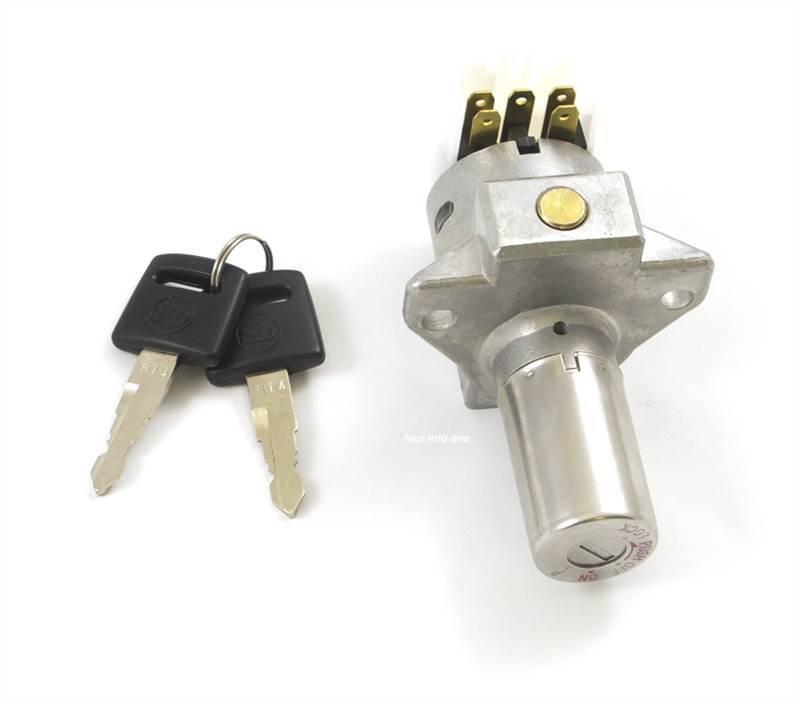 Ignition Switch Fork Lock Assembly Honda CB400F CB550 CB650 CB750 CB900 GL1000