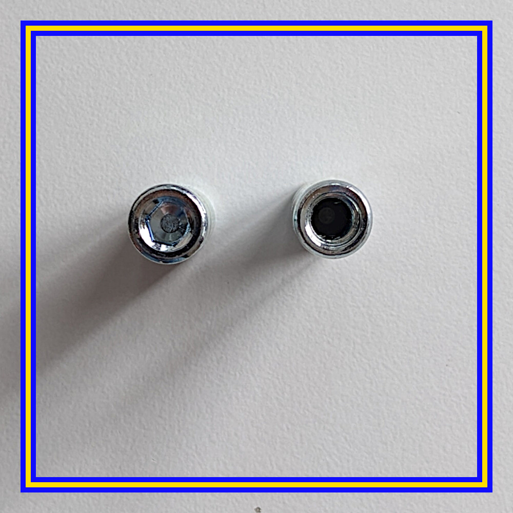 106986 x 4 IKEA Svarta BUNK BED Threaded Nut Sleeve