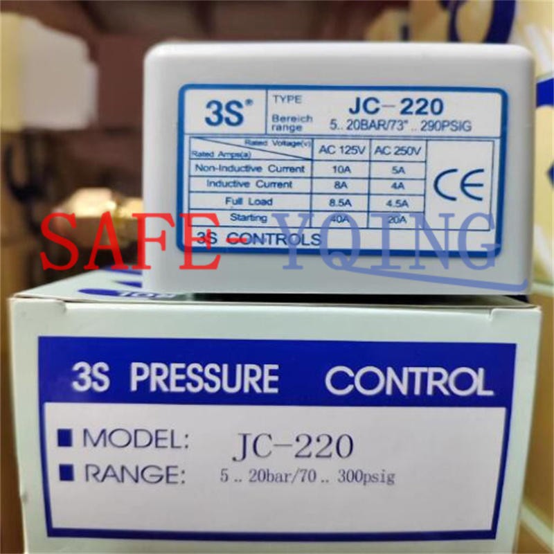 ONE NEW 3S JC-220 Pressure Switch