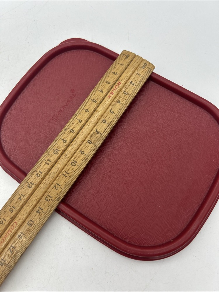 Tupperware Modular Mate Paprika Seal ONLY Replacement Lid Rectangular Oval 739-4